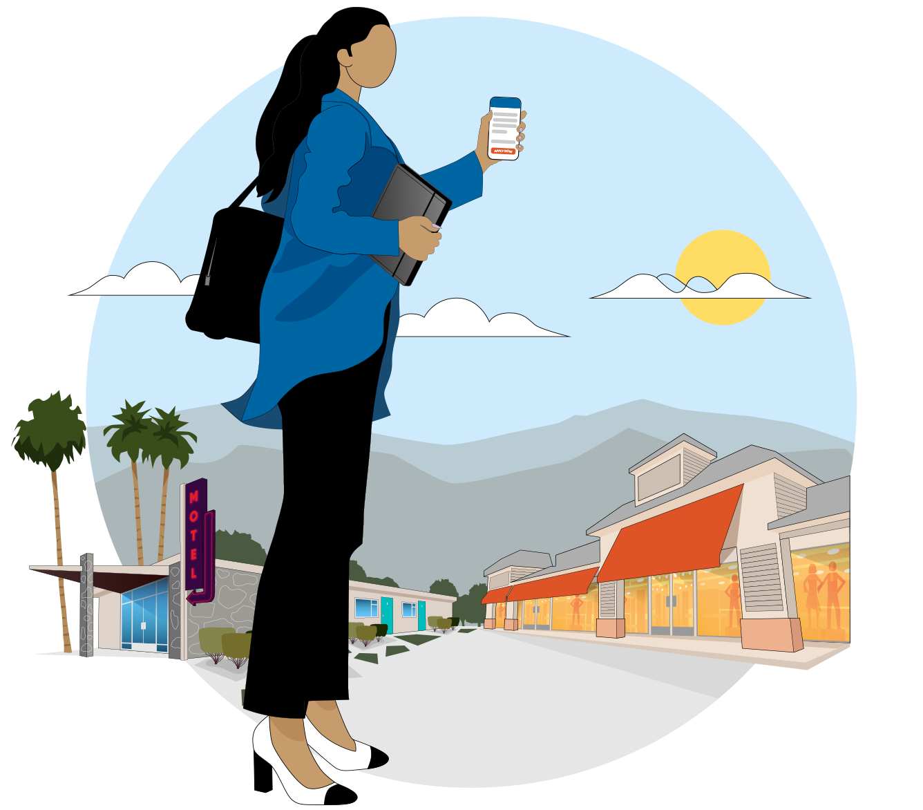 Business Woman animation